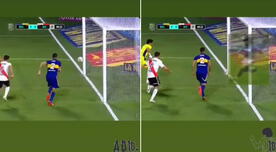 ¡Fua, el Diego! Viralizan el video en que Maradona evita el segundo gol de River Plate