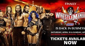WrestleMania 37: la cartelera oficial para el día 1 y 2 del evento de la WWE
