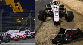 GP de Bahréin: así fue el prematuro abandono de Nikita Mazepin en la primera vuelta del F1 2021
