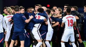 Euro Sub-21: jugadores de Inglaterra armaron conato de bronca por supuesto acto racista croata- VIDEO
