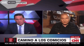 Periodista de CNN enfrenta en vivo a Hernando de Soto por vacunarse contra COVID-19