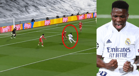 ¡Intratable! Vinícius Jr. anotó doblete en Real Madrid vs Liverpool y les da un respiro en Champions - VIDEO