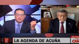 Periodista de CNN destruyó en vivo a César Acuña: "¿Esta es su autoridad moral?"