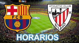 ¿A qué hora juegan Barcelona vs. Athletic Bilbao EN VIVO por final de Copa del Rey?
