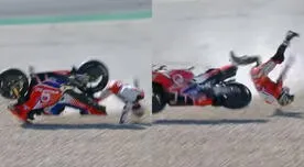 MotoGP: Jorge Martín sufrió espeluznante accidente y fue evacuado en helicóptero - VIDEO