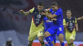 No se hicieron daño: América y Cruz Azul igualaron 1-1 en el Azteca