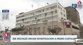 Jurado Electoral Especial indicó no abrir investigación contra Pedro Castillo - VIDEO