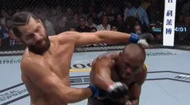 UFC 261: Kamaru Usman ganó por KO a Jorge Masvidal y retuvo su título