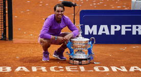 Rafael Nadal ganó a Stéfanos Tsitsipás y se coronó campeón en Barcelona