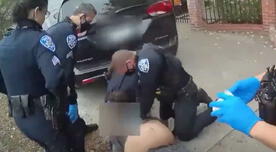 Estados Unidos: latino muere tras ser asfixiado contra el piso durante intervención policial - VIDEO