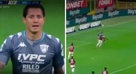 Gianluca Lapadula realiza una espectacular 'chalaca' y casi le anota un golazo al Milan - VIDEO 