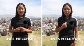Inés Melchor: "Yo no voy a votar con odio, voy a votar por el Perú"