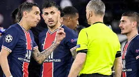 Polémica en semifinal de la Champions: Jugadores del PSG denunciaron insultos del árbitro