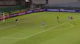 Grimaldo desperdició increíble ocasión de gol para Sporting Cristal en la Libertadores - VIDEO