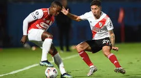 River Plate no pudo de visita: igualó 0-0 con Santa Fe en la Copa Libertadores