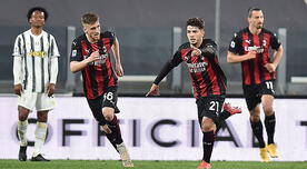 Milan goleó 3-0 a la Juventus en Turín por la Serie A - VIDEO