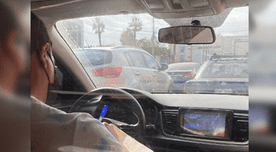 Viral: taxista pide permiso a su pasajera para asistir a clases virtuales durante paradas