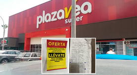 Cliente de Plaza Vea denuncia incumplimiento de oferta y amenazas de los trabajadores