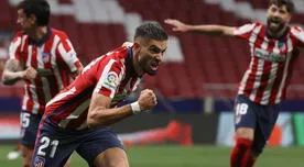 A un paso del título: Atlético Madrid ganó 2-1 a Real Sociedad y se consolida en la punta