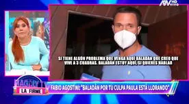 Fabio Agostini furioso con Ignacio Baladán por hacer llorar a Paula Manzanal - VIDEO