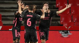 Sigue en pelea por el título: Real Madrid venció 4-1 al Granada