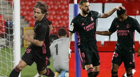 Así adelantaron Modric y Rodrygo al Real Madrid sobre el Granada - FOTO