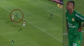 Arroé cometió terrible blooper: falló un gol solo frente al portero en la Sudamericana - VIDEO