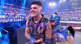 Histórico momento en WWE: Rey Mysterio y su hijo Dominik ganaron título de parejas en Backlash 2021