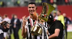 Cristiano Ronaldo alzó su quinto título con la Juventus