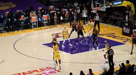 Lakers eliminó a Warriors con espectacular triple de LeBron James: jugarán los PlayOffs de NBA 2021