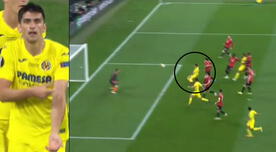Gerard Moreno anotó el 1-0 parcial del Villarreal vs Manchester United - VIDEO