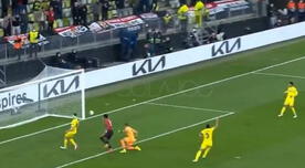Blooper: Marcus Rashford y un tremendo error en gol cantado ante Villarreal - VIDEO