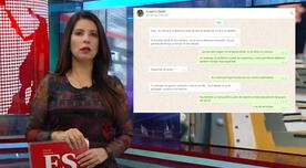 Canal N difundió por error chat de WhatsApp de Angélica Valdés y fue viral