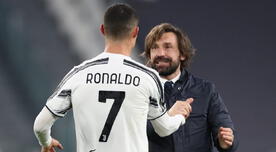 Cristiano Ronaldo dedicó unas palabras a Andrea Pirlo tras su salida de Juventus