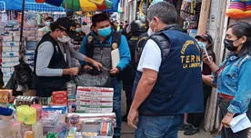 La Victoria: autoridades incautan cigarrillos paraguayos de contrabando