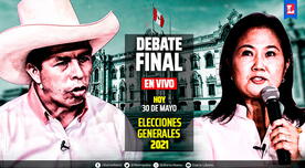 TV Perú en vivo, Debate Presidencial del JNE EN VIVO: Conoce las propuestas de Pedro Castillo y Keiko Fujimori en Arequipa
