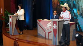 Pedro Castillo vs. Keiko Fujimori en debate: revisa los mejores momentos de la noche