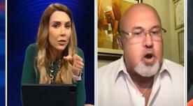 Carlos Bruce a Juliana Oxenford en tensa entrevista: "¿Me puedes dejar hablar?"