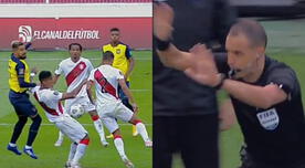 Perú fue salvado por el VAR: árbitro anuló penal cobrado a Luis Abram - VIDEO