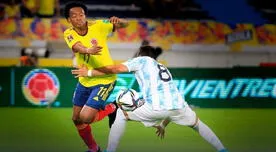 Colombia rescató un empate agónico ante Argentina en Barranquilla