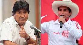 Pedro Castillo tras saludo de Evo Morales: "Gracias, hermano mío"