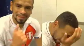 Alexander Callens terminó llorando de felicidad tras triunfo de Perú - VIDEO
