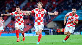 Con golazo de Modric: Croacia se impuso 3-1 a Escocia y se clasificó a octavos de la Eurocopa