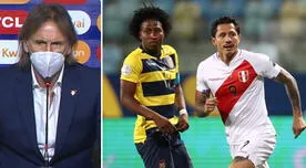 Ricardo Gareca tras empate de Perú: "Nos jugaremos la clasificación con Venezuela"