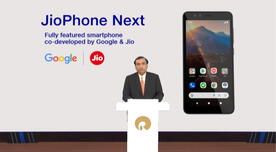 Google y Jio presentan nuevo teléfono inteligente JioPhone Next