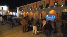 Ayacucho: Ciudadanos se enteran de 'Vladiaudios' en la plaza de armas de Huamanga