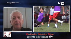 Antonio García Pye: "Hay que avanzar hasta lo máximo que se pueda en la Copa América"
