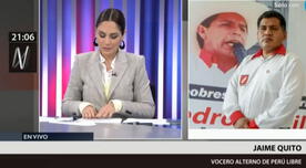 Mávila Huertas reaparece en noticiero del Canal N tras salida de Cuarto Poder