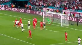 ¡Atajadón! Schmeichel evitó el gol de Maguire en el Inglaterra vs Dinamarca - VIDEO