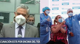Ministro Elice sobre 'Vacunatón' durante toque de queda: "Vacunación se sobrepone a todo"